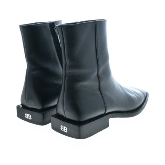 BALENCIAGA BB Rim Square Heel Boots